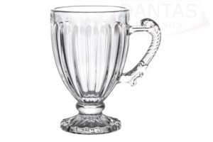 Conjunto 06 Xícaras para Chá de Cristal de Chumbo Renaissance 200ml