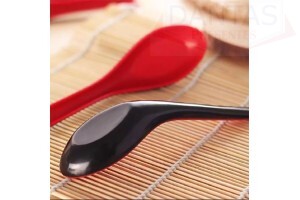 Colher Oriental Melanina 16x4cm - Clink