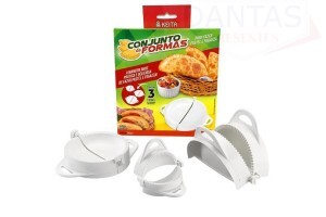 Forma para Pastel e Fogazza 03 peças - Keita