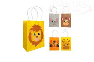Sacola Infantil para Presente Sortida 21cm - Dantas