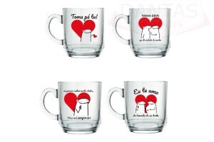 Caneca Aspen Flork 300ml Sortido - Allmix