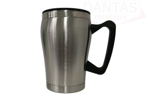 Caneca em Aço Inoxdavel com Tampa - MegaGift
