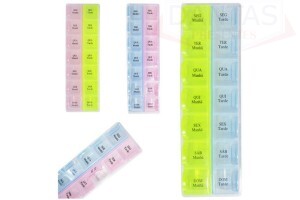 Porta comprimido 14 dividórias - Dantas