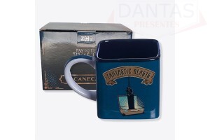 Caneca Cubo Animais Fantasticos 300ml - Zona Criativa