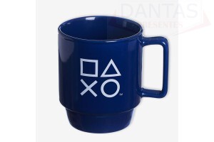 Caneca Tina Playstation 400ml - Zona Criativa